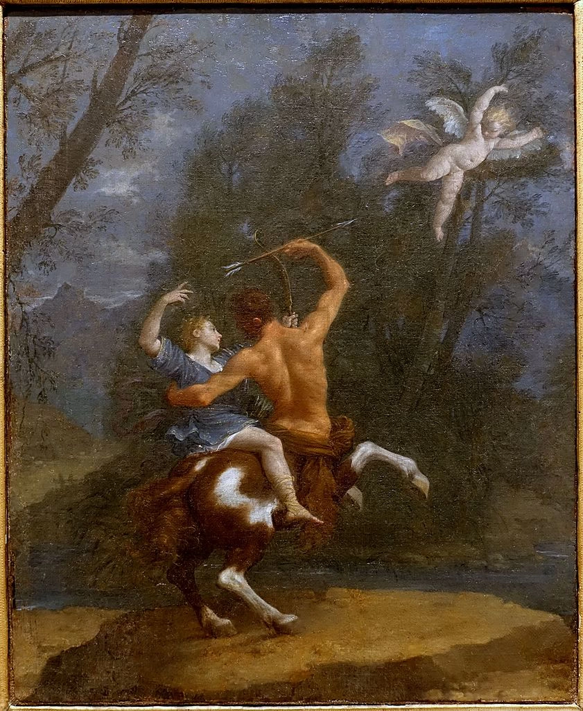 L'educazione di Achille di Chirone - lanton Museum of Art, Austin